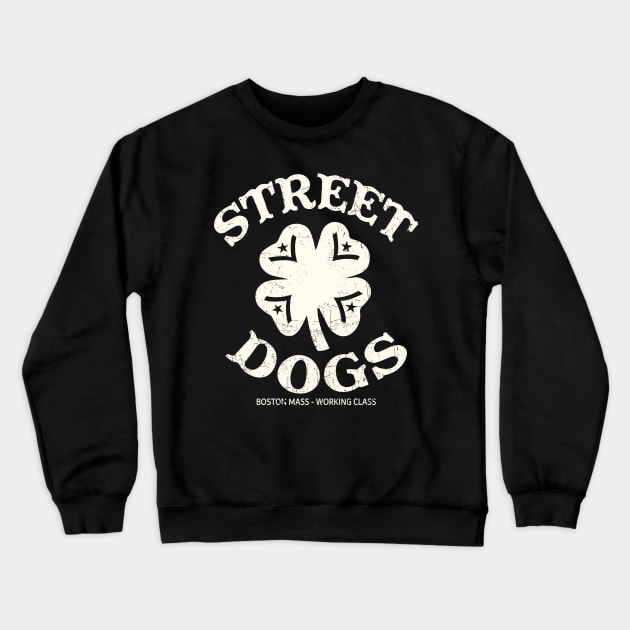 Vintage Street Dogs band Poster Crewneck Sweatshirt by VizRad